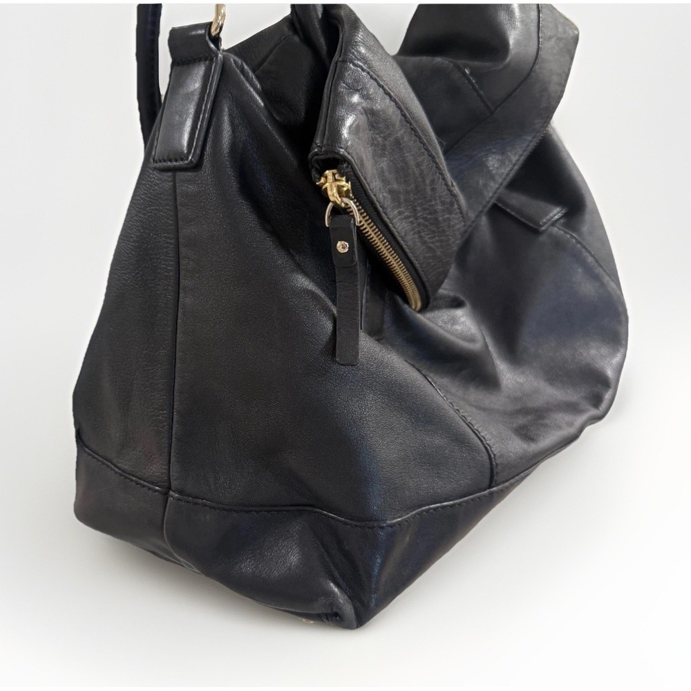 kate spade Black Leather Satchel Shoulder Bag - Picture 7 of 16